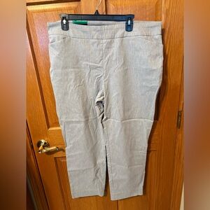 Hilary Radley Light Gray Trousers